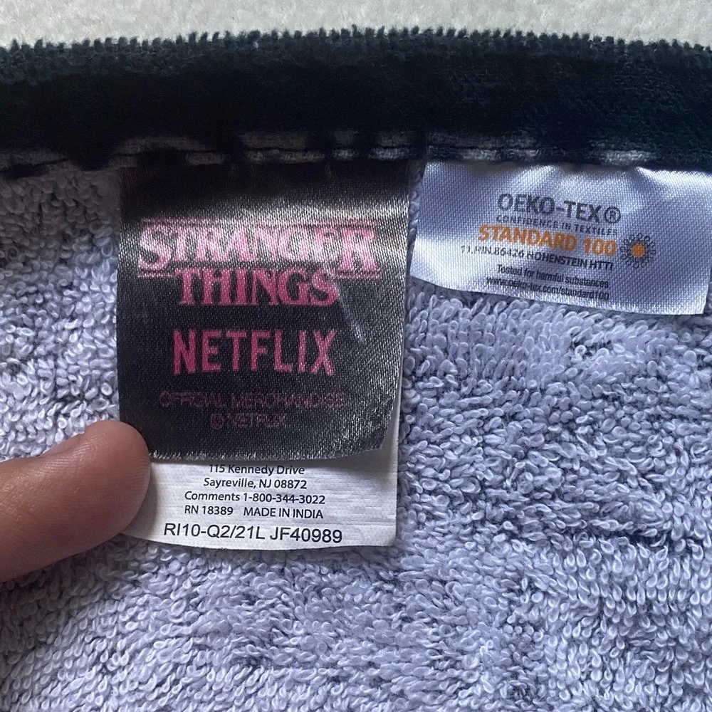 Stranger Things Hand Towel Netflix Show Friends Don't Lie